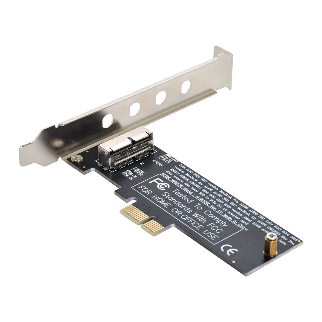 PCI-E 1X to MacBook SSD Converter (2013-2017) PCI-E 1X to MacBook SSD Converter (2013-2017)